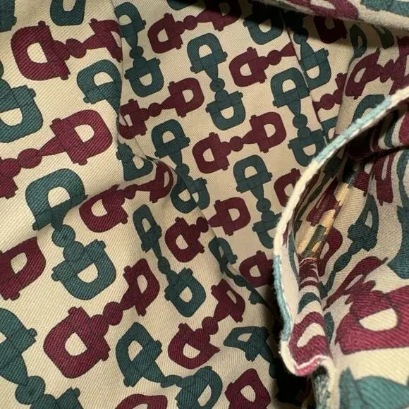 GUCCI GG Canvas Web Jolicoeur Tote includes monogrammed GG Black Dust Bag - Picture 15 of 16